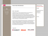 forum-smart-infrastructure.ch Webseite Vorschau
