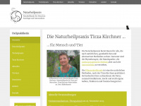 tirza-kirchner.de Webseite Vorschau