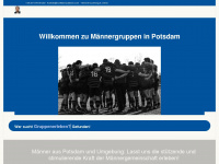 männergruppen-potsdam.de Webseite Vorschau