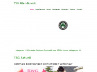 tsg-alten-buseck.com Webseite Vorschau