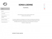 sonialoenne.com Webseite Vorschau