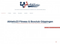 athletic23.de Webseite Vorschau
