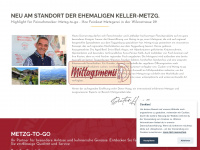metzg2go.ch Webseite Vorschau