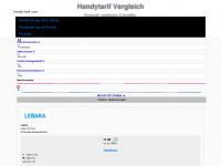 handy-tarif.com Webseite Vorschau