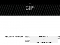 invisible-work.com Webseite Vorschau