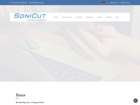 sonicut.de Webseite Vorschau