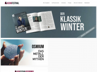 klassik-festival.de Webseite Vorschau