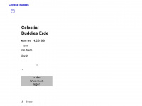 celestialbuddies.de Webseite Vorschau