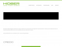 elektro-hidber.ch Webseite Vorschau
