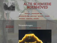 alte-schmiede-bornhoeved.de Webseite Vorschau