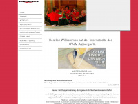 cvjm-arzberg.de Webseite Vorschau