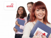 emika.ch Webseite Vorschau