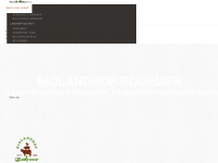 biolandhof-bodemer.de Webseite Vorschau