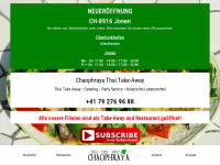 chaophraya.ch Webseite Vorschau