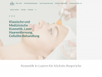lavita-beautyandesthetic.ch Webseite Vorschau