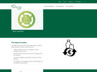 recycling-pfand.at Webseite Vorschau