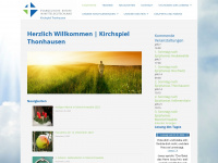 kirchspiel-thonhausen.de Webseite Vorschau