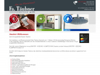 shk-taeubner.de Webseite Vorschau