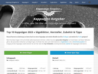 kappsaege-ratgeber.de Webseite Vorschau