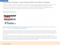 podcast-expertenbuch.de Webseite Vorschau