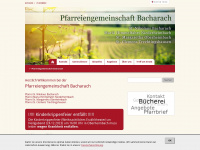 kathkirchebont.de Webseite Vorschau