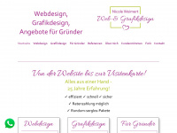 nicole-weimert-webdesign.de Webseite Vorschau