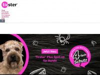 ticster.pet Webseite Vorschau