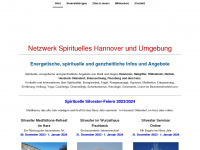 spirituelles-hannover.com Webseite Vorschau