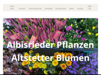 altstetter-blumen.ch Webseite Vorschau