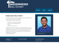 niedermeier-bau.de Webseite Vorschau