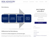 risk-advisory.de Webseite Vorschau