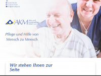 akm-pflege.de Webseite Vorschau
