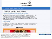 senioren-improtheater.ch Webseite Vorschau
