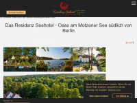 residenzseehotel.de Webseite Vorschau