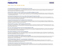 nasuma.de Webseite Vorschau