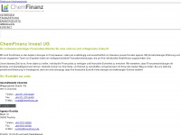 chemfinanz-invest.de Webseite Vorschau