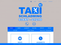 taxischladming.com Webseite Vorschau