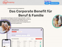heynanny.com Webseite Vorschau