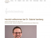gabriel-isenberg.de Webseite Vorschau