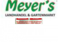 meyers-landhandel.de Webseite Vorschau