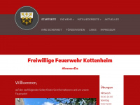 feuerwehr-kottenheim.com Webseite Vorschau