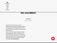 mbdx.de Webseite Vorschau