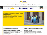 solar-initiative-tg.ch Webseite Vorschau
