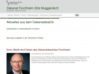 dekanat-forchheim.de Webseite Vorschau
