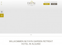 fayn.it Webseite Vorschau