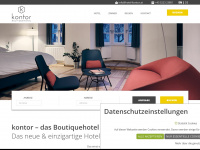 hotel-kontor.at Webseite Vorschau