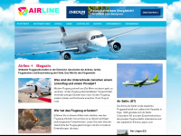 airline-magazin.de Webseite Vorschau