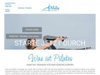 pilates-van-seil.de Webseite Vorschau