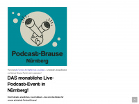 podcast-brause.de Webseite Vorschau