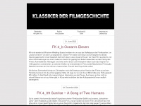 filmklassiker-podcast.de Webseite Vorschau